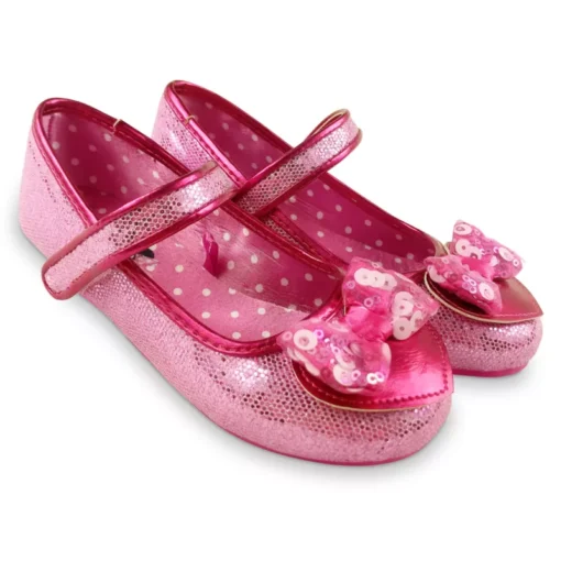 Disney Store Minnie Mouse Pink Costume Shoes For Kids