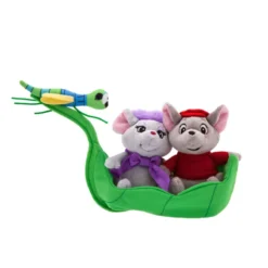 Miss Bianca, Bernard And Evinrude Disney100 Soft Toy Set, The Rescuers