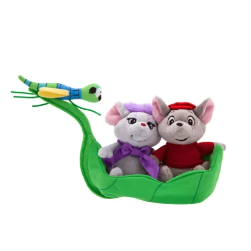 Miss Bianca, Bernard And Evinrude Disney100 Soft Toy Set, The Rescuers