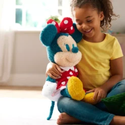 Disney Store Minnie Mouse Weighted Medium Soft Toy