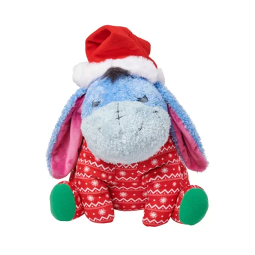 Eeyore Festive Weighted Medium Soft Toy