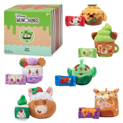 Disney Munchlings Festive Fare Mystery Micro Soft Toy