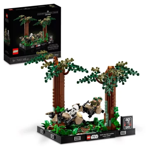 LEGO Star Wars Endor Speeder Chase Diorama Set 75353