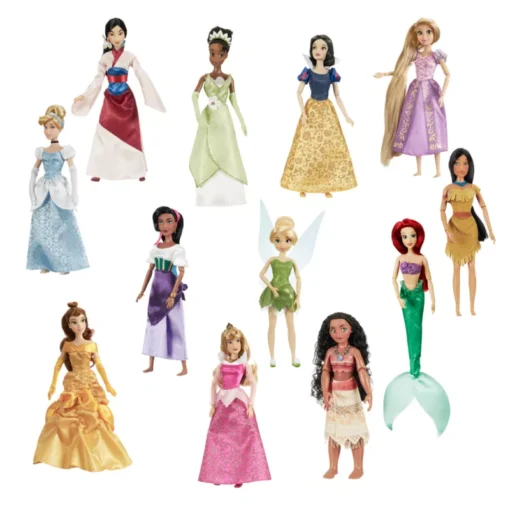 Disney Store Disney Princess Dolls, Set Of 12