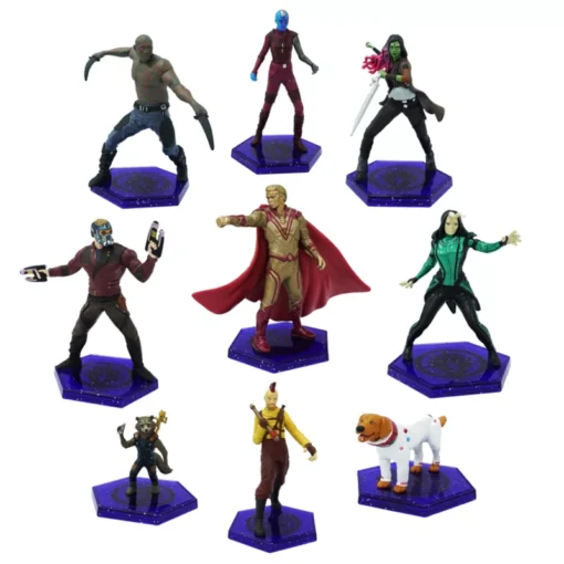 Disney Store Guardians Of The Galaxy Vol. 3 Deluxe Figurine Playset