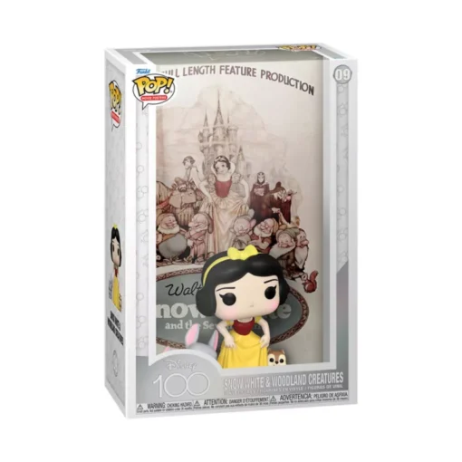 Funko Snow White And Woodland Creatures Disney100 Pop! Vinyl Figure With Movie Poster