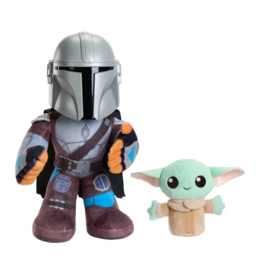Mandalorian And Grogu Clan Of Two Feature Soft Toys, Star Wars
