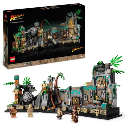 LEGO Indiana Jones Temple Of The Golden Idol Set