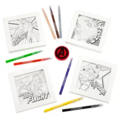 Disney Store Marvel Colour Frame Set