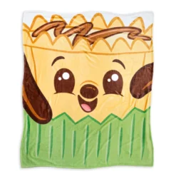 Disney Store Pluto Peanut Butter Swirl Cup Disney Munchlings Fleece Throw