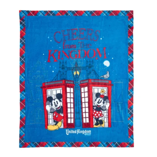 Mickey And Minnie London City Throw
